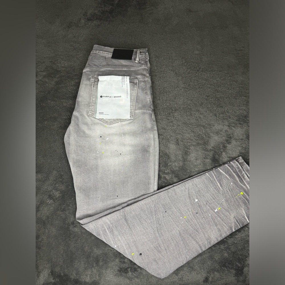 Purple Brand Style No. P002 Dropped Fit Mid Rise With Slim Leg - Size 36